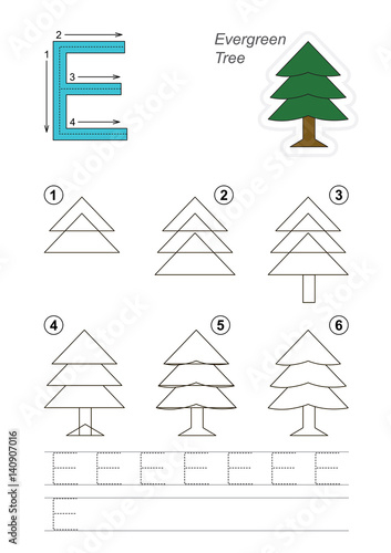 Drawing tutorial for kids.