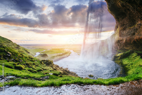 The most famoust Icelandic waterfall