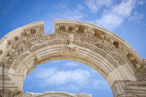 Billede på lærred Unesco Heritage Site of the Ancient City of Ephesus, Selcuk, Turkey