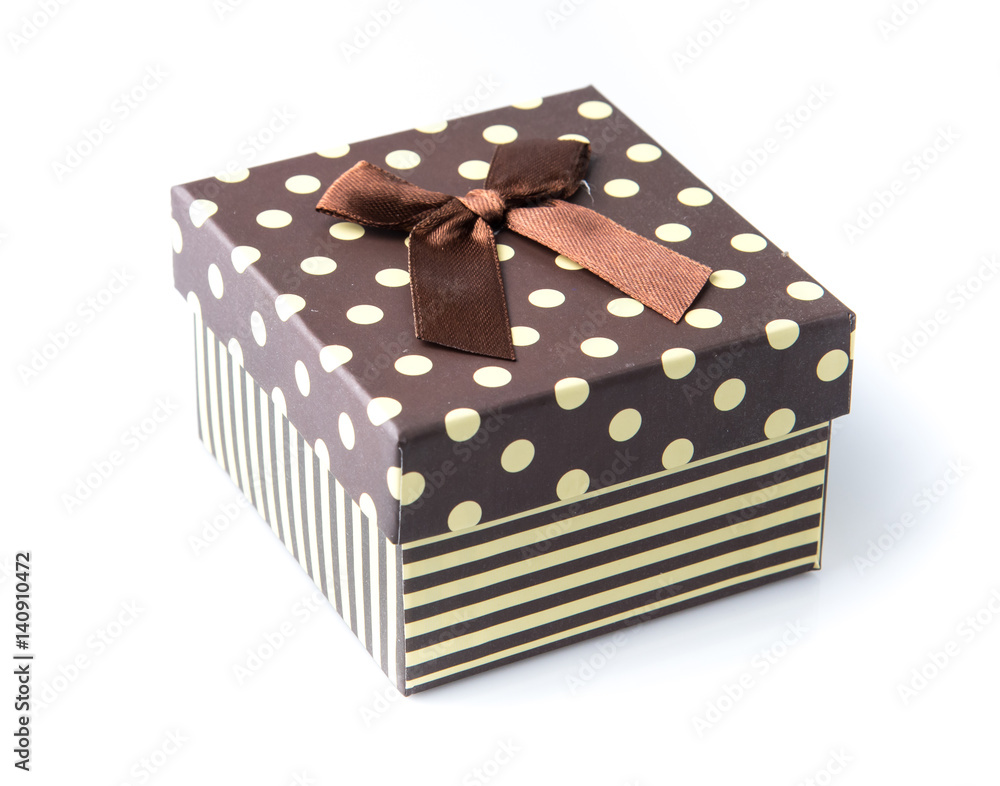 gift box isolated over white background gift box isolated over white background