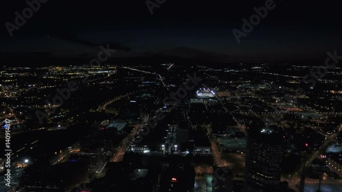 Wallpaper Mural Aerial Indiana Indianapolis September 2016 4K Torontodigital.ca