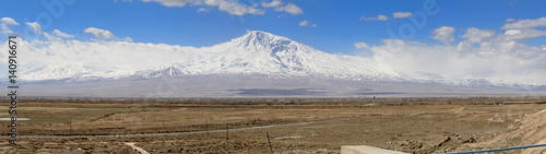 Panorama of Ararat mountain