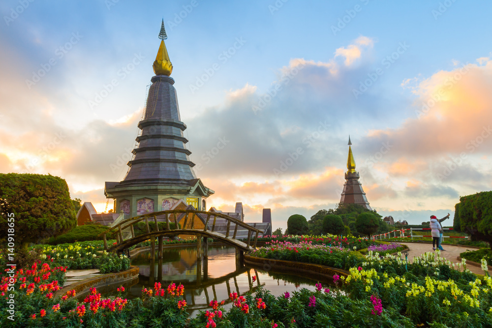 Nature of Thailand: The Great Holy Relics Pagoda Nabhapolbhumisiri