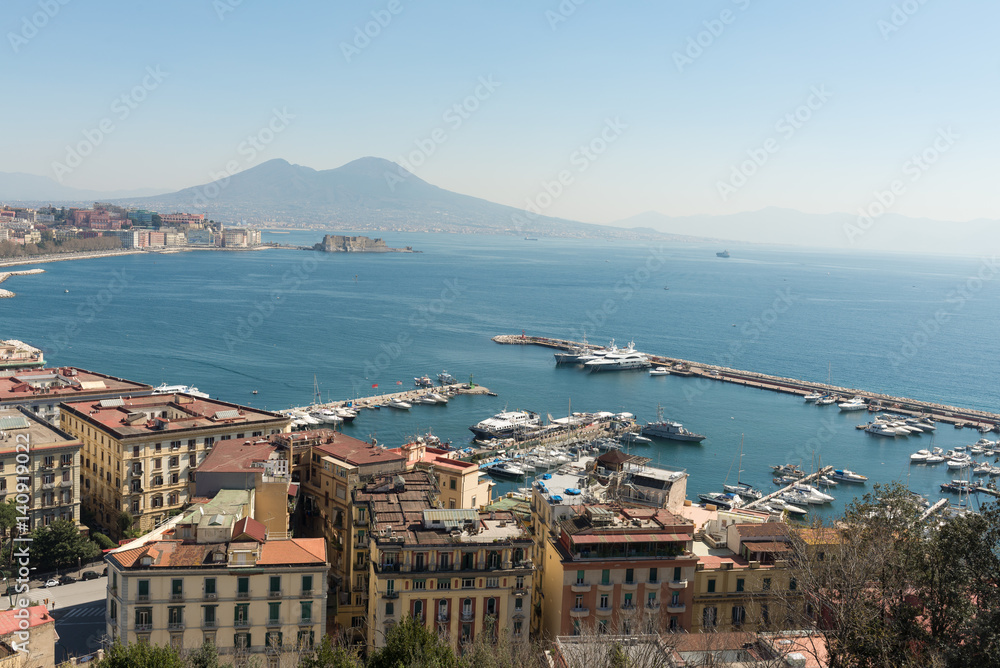 panoramic view of the Bay of Naples