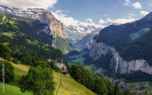 Lauterbrunnen Valley - Swiss Alps Oberland area