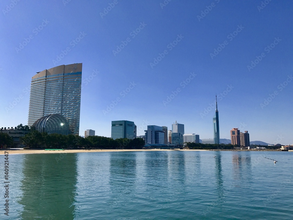 Obraz premium 百道浜