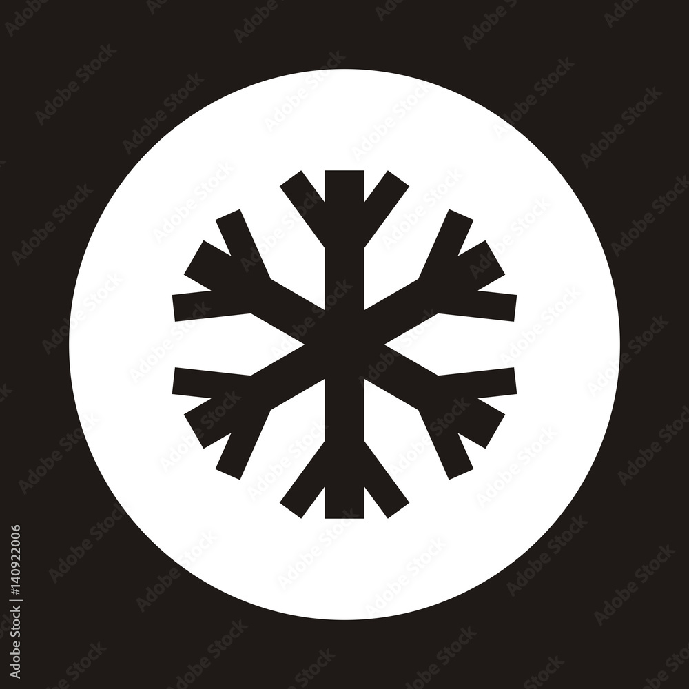 snowflake icon. snowflake icon.