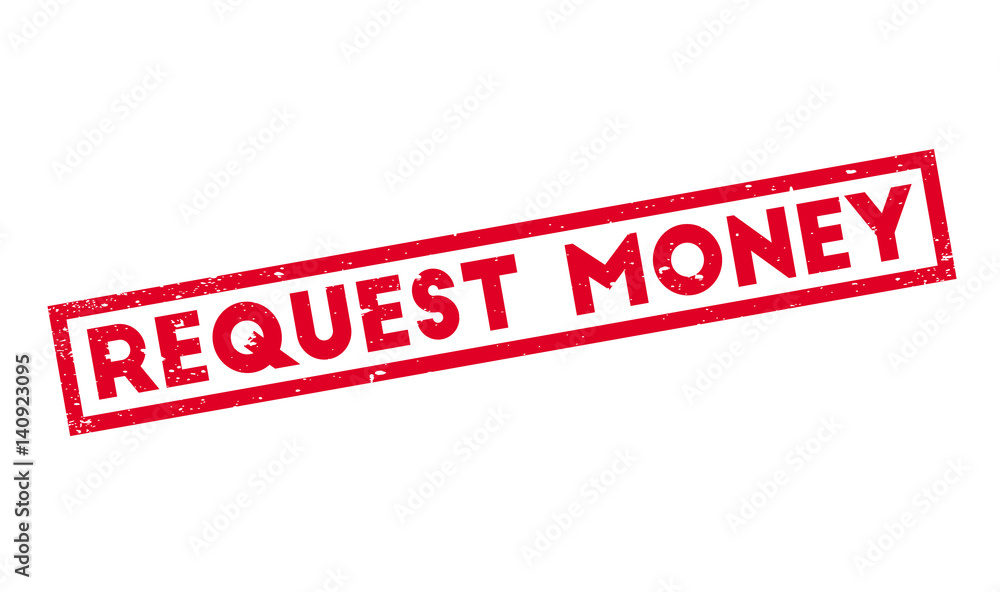 Request Money rubber stamp. Grunge design with dust scratches. Effects can be easily removed for a clean, crisp look. Color is easily changed. Request Money rubber stamp. Grunge design with dust scratches. Effects can be easily removed for a clean, crisp look. Color is easily changed.
