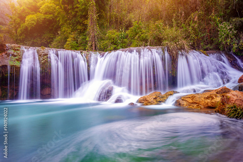 Jiulong waterfall in Luoping, China. © tawatchai1990