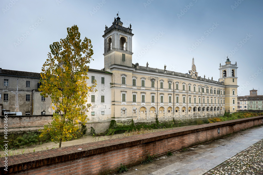 Obraz premium COLORNO, ITALY - NOVEMBER 06, 2016 - The Royal Palace of Colorno, Parma, Emilia Romagna, Italy