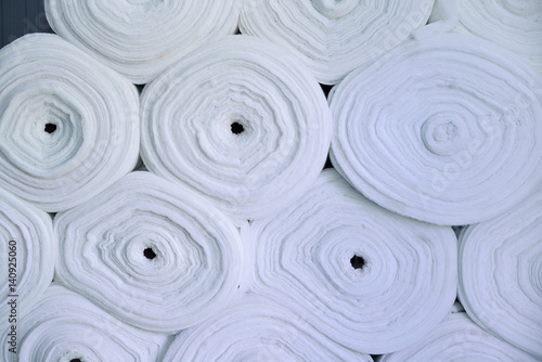 Sintepon. Insulation for clothing. Insulation material. The concept of sewing production.