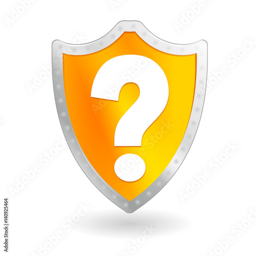 question sur bouclier orange