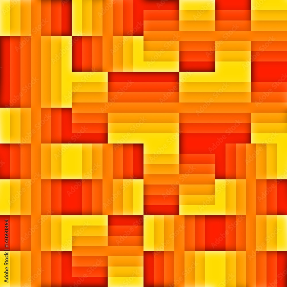 Red geometric pattern. Red geometric pattern.
