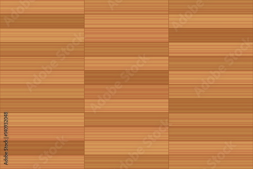 Stack bond parquet - vector illustration of a parallel flooring pattern - seamless extension of this wooden segment in all directions possible.