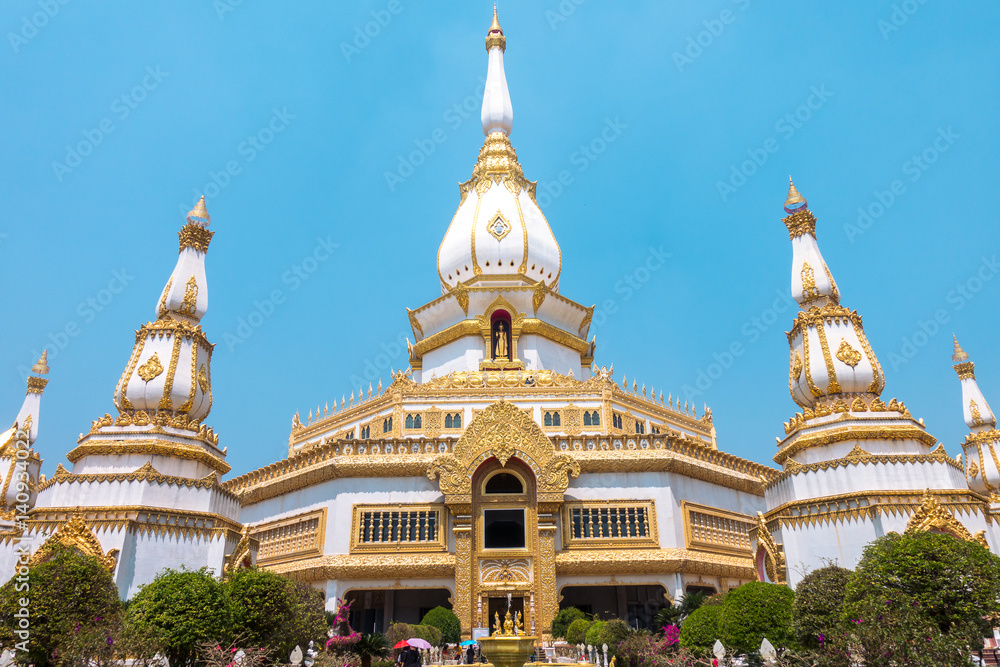 beautiful public landmark of Roi-Et Province, Thailand.