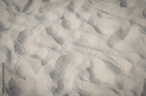 close-up of beach sand texture background
