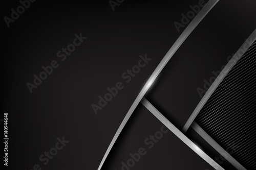 Abstract background dark with carbon fiber texture vector illustration eps10 019