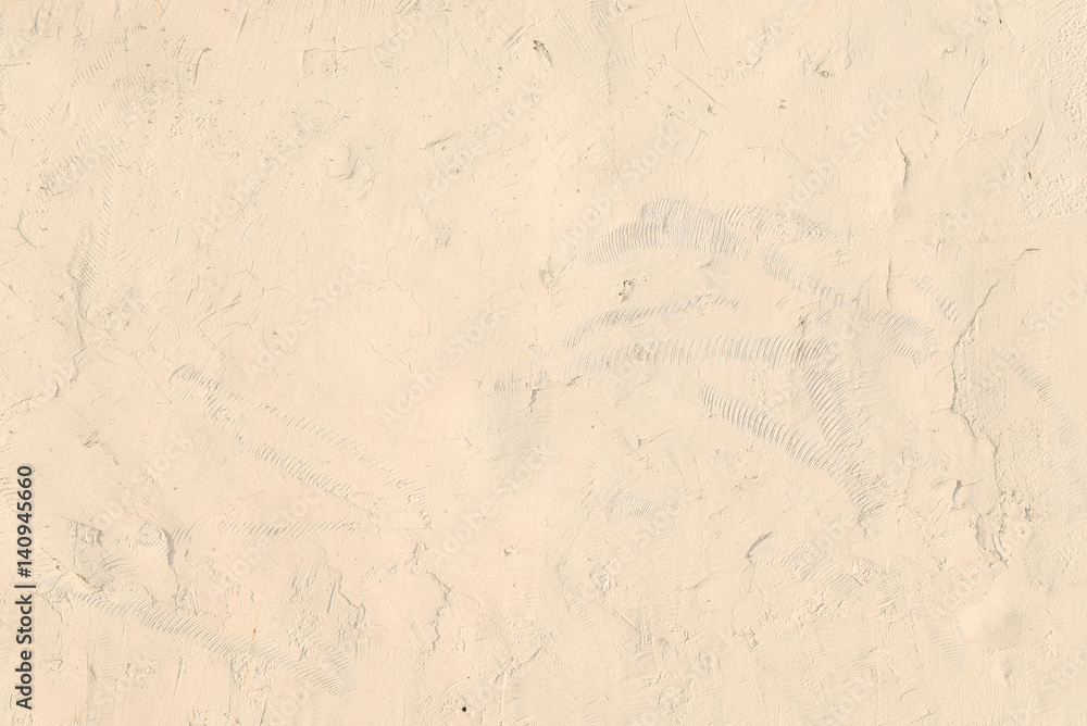 Fototapeta premium old beige plaster wall background