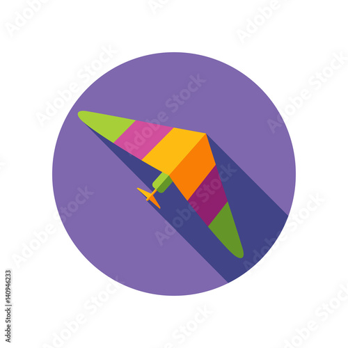 Hang Glider icon. Summer. Vacation