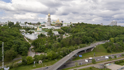 Aerial view of Kiev