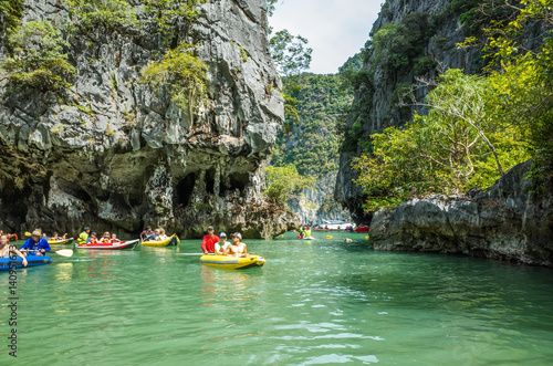 Kayaks on the Islands of Phuket, Thailand