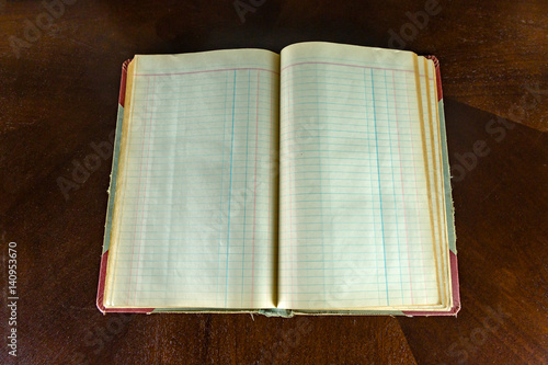 Vintage Accounting Ledger Journal