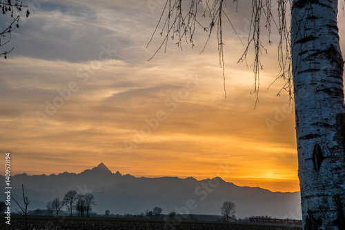 Monviso al tramonto photo