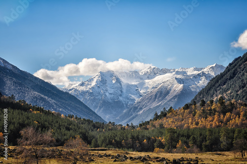 Bright mountain landscapes of the Caucasus © Alexandr