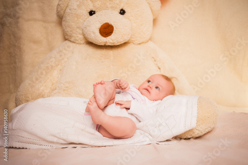 Girl, child, baby, newborn, smiling, beautiful, cute, small, miniature, Ukrainian, European