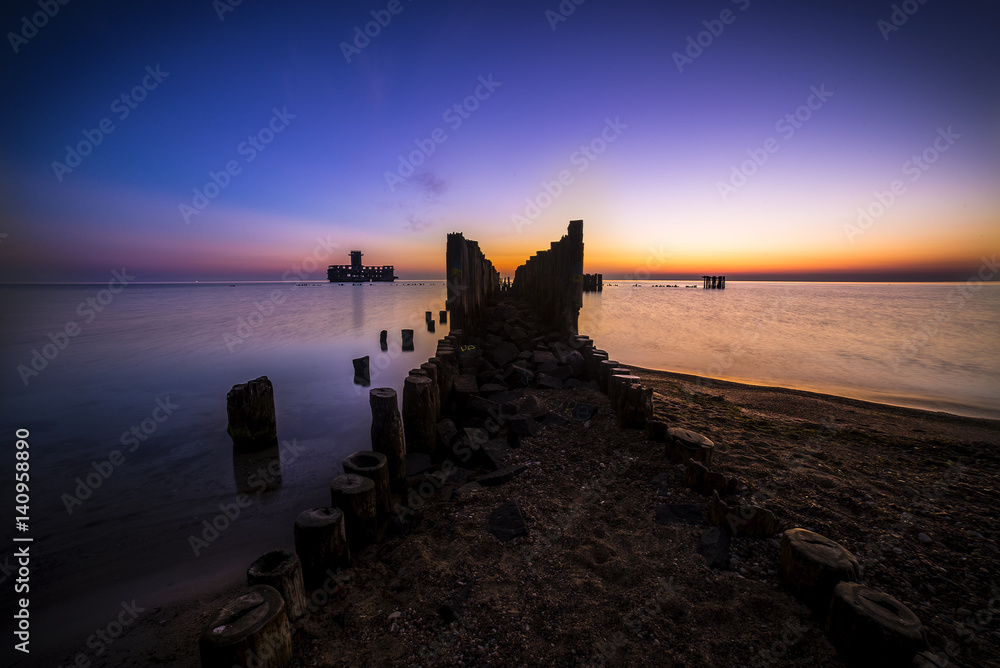 Fototapeta premium Wschód słońca w Babie Doły