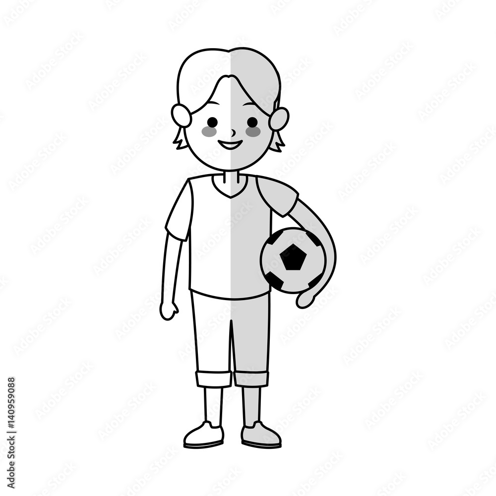 happy boy cartoon icon over white background. vector illustration happy boy cartoon icon over white background. vector illustration