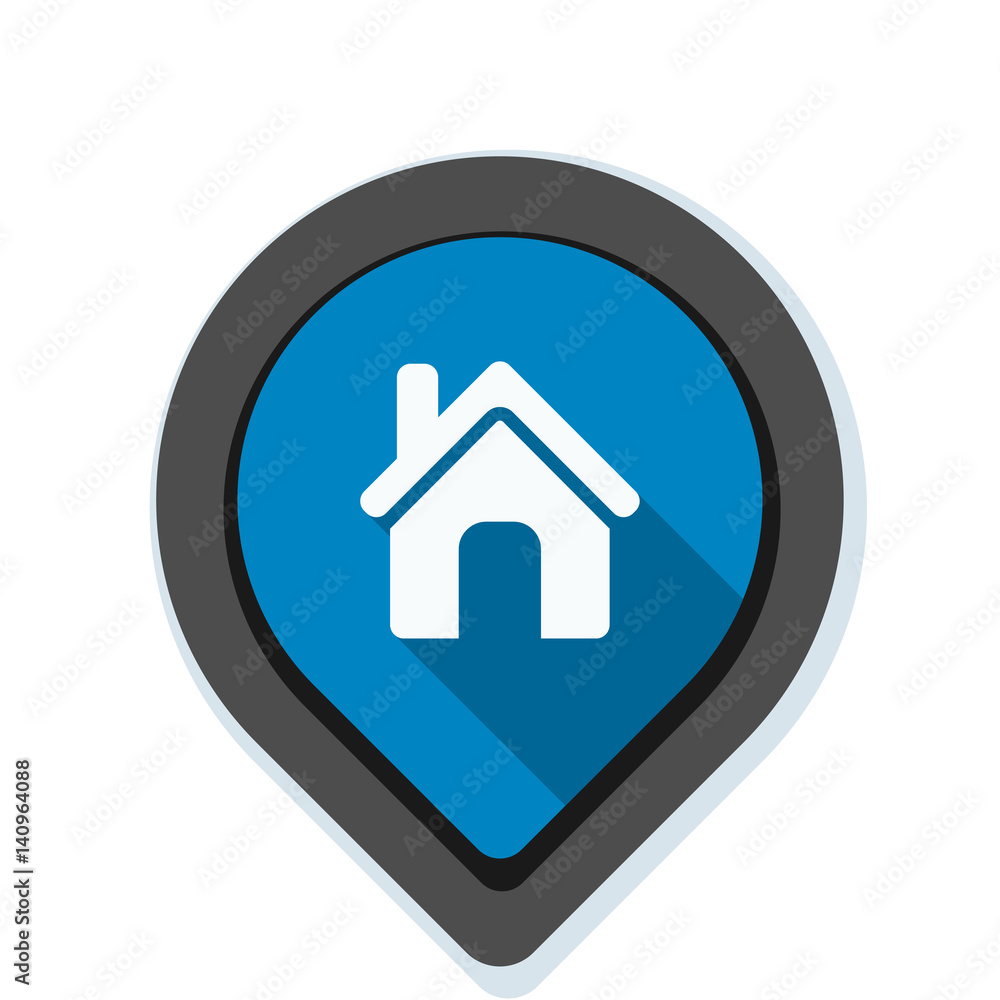 Home Navigation Pointer illustration Home Navigation Pointer illustration
