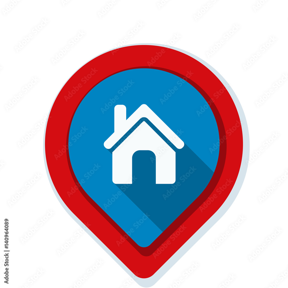 Home Navigation Pointer illustration Home Navigation Pointer illustration