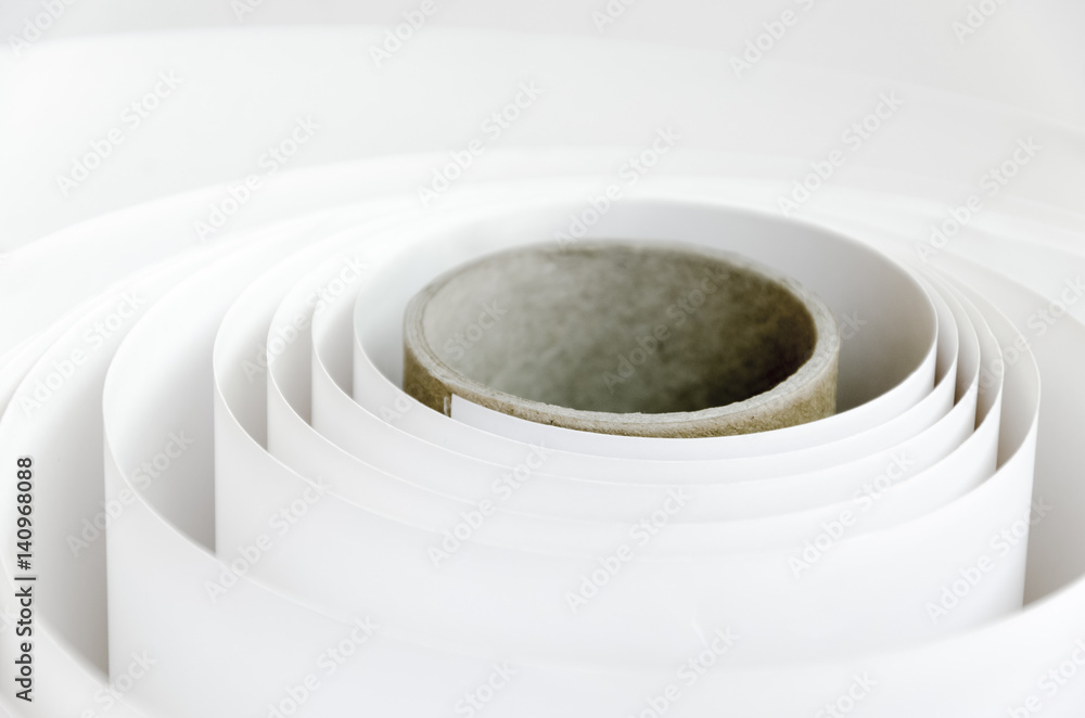 Obraz premium Roll of printing paper background