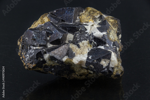 on black background from personal collection of Semi-precious stones and minerals