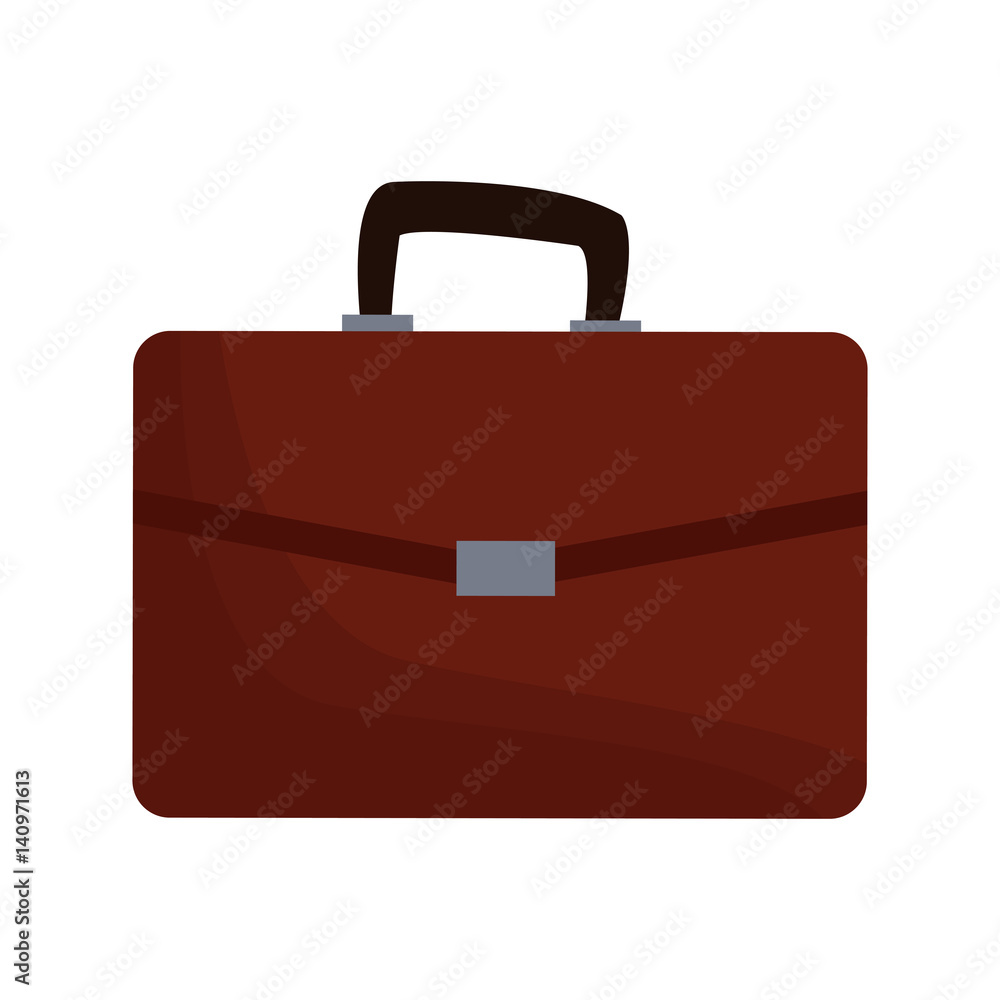 business briefcase icon over white background. colorful design. vector illustration business briefcase icon over white background. colorful design. vector illustration
