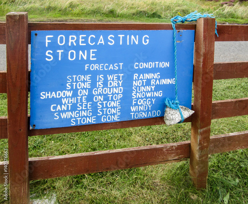 Forecasting stone