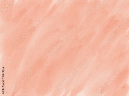 Abstract hand draw pink background on paper texture, illustration, copy space for text, watercolor paint style