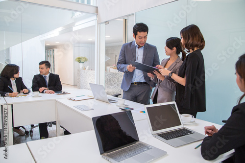 Photography Business meeting with small group project discussion