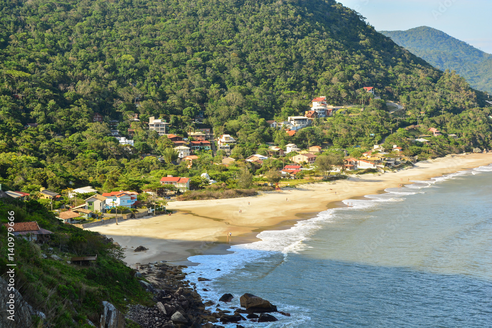 Saquinho trail in Florianópolis