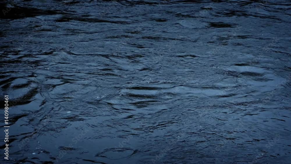 Big Dark River Flowing Past Big Dark River Flowing Past