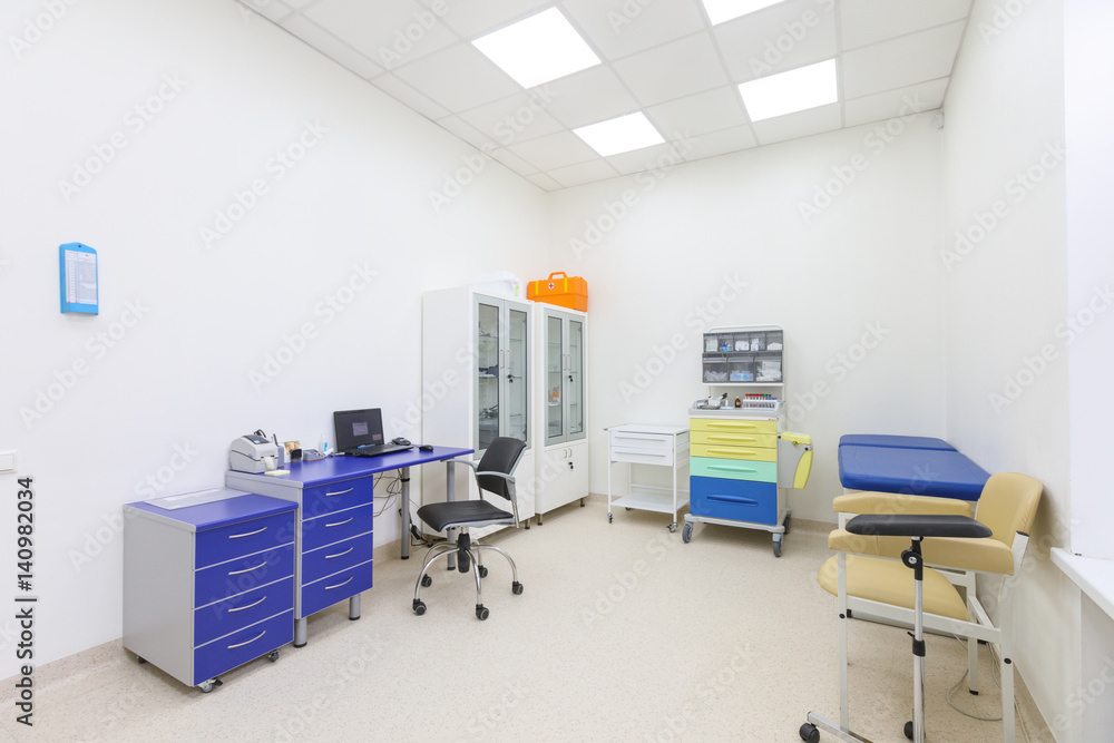 © Diflope - View Of Empty Doctor's Surgery