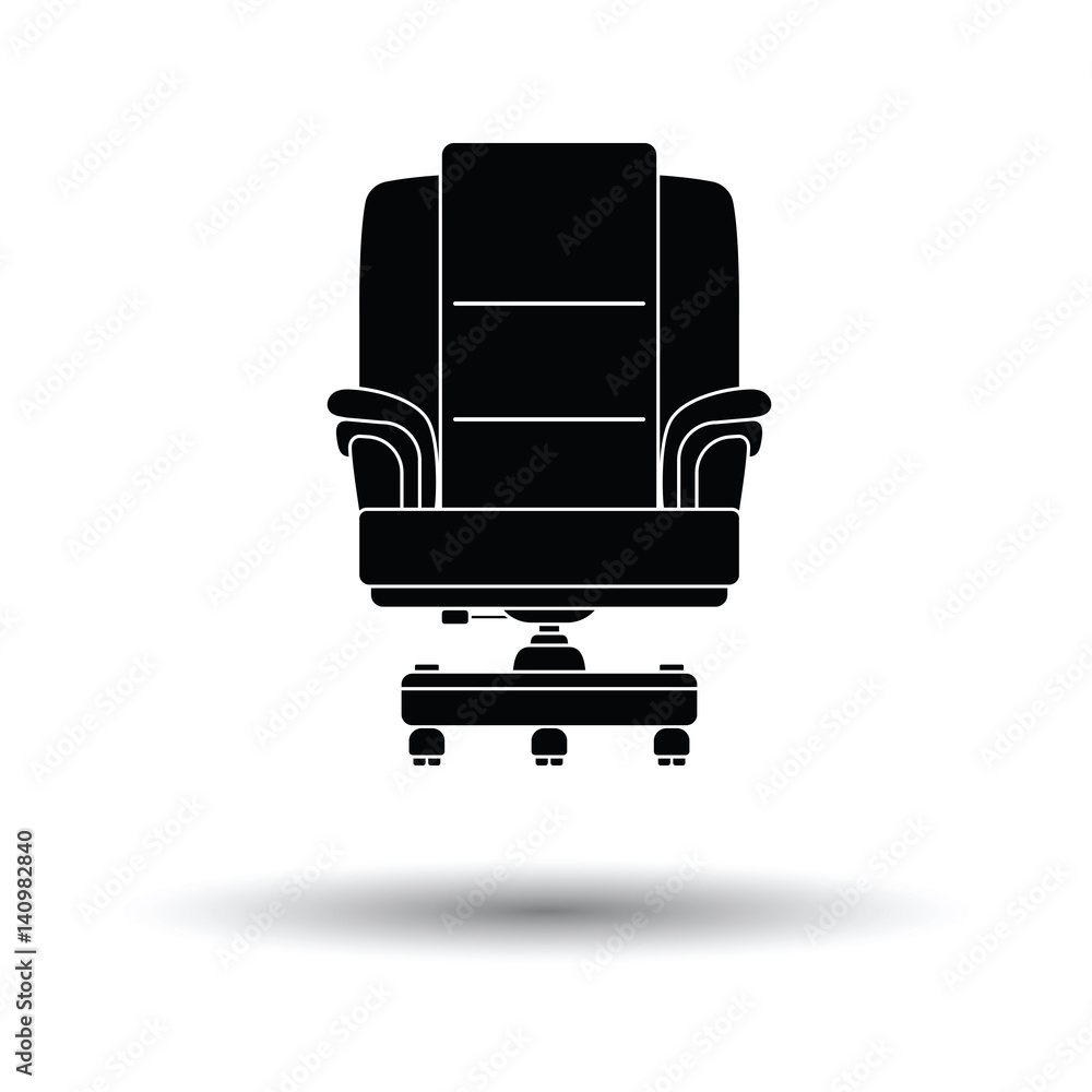 Boss armchair icon