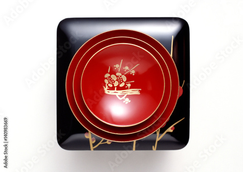 Obraz na płótnie Sake cup w salonie