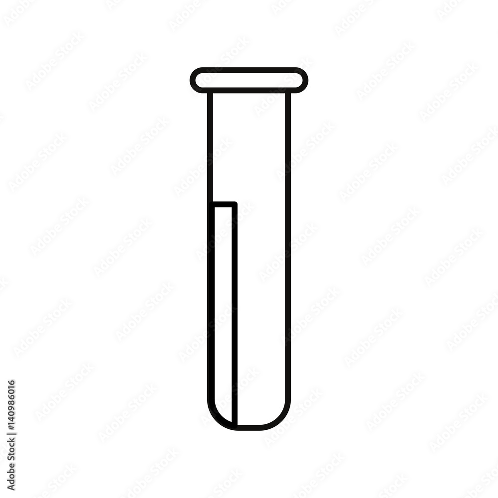 test tube with blood over white background. vector illustration test tube with blood over white background. vector illustration