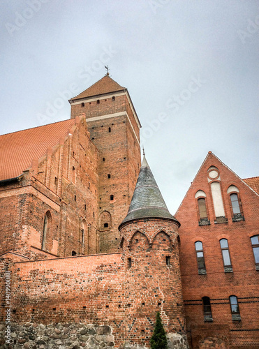 Reszel castle in Poland, public place photo