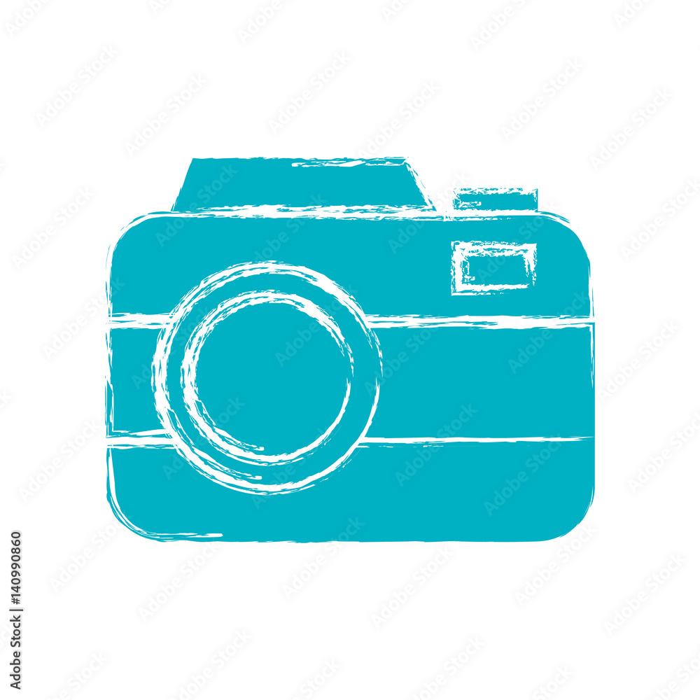 photographic camera icon over white background. vector illustration photographic camera icon over white background. vector illustration