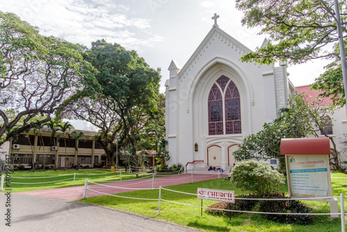 Silliman University Church at Silliman University, Dumaguete City, Philippines © bugking88