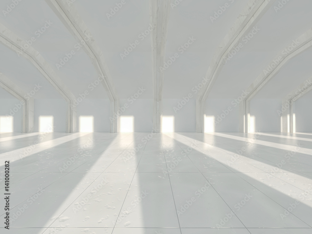 White architecture background. Abstract architectural interior. 3D rendering. White architecture background. Abstract architectural interior. 3D rendering.