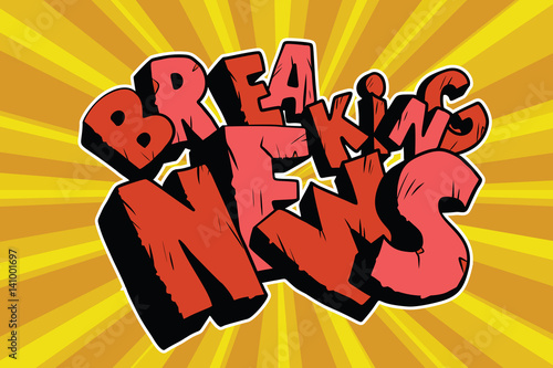 Breaking News old inscription